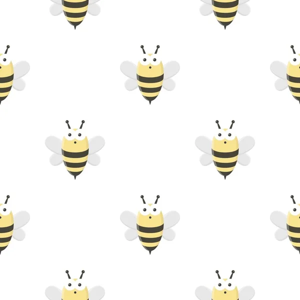 Bee cartoon icon. Illustration for web and mobile design. — Stock Vector