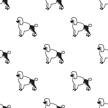 Fino köpeği vektör simge siyah stil web için