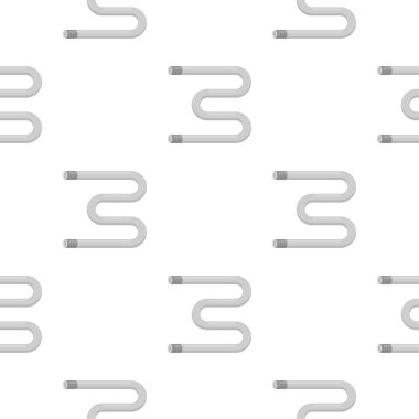 Isıtmalı havlu demiryolu simgesi beyaz arka plan üzerinde izole karikatür tarzı. Sıhhi tesisat desen hisse senedi vektör çizim.