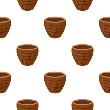 Beyaz arka plan üzerinde izole karikatür tarzı kase simgesini. Suşi desen hisse senedi vektör çizim.