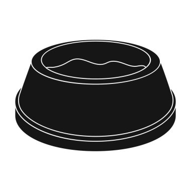 Kedi Gıda simge vektör çizim için web ve hareket eden