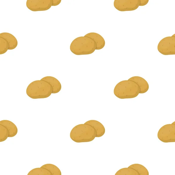 Картофельная икона. Пейте овощи из мультфильма об экоеде . — стоковый вектор