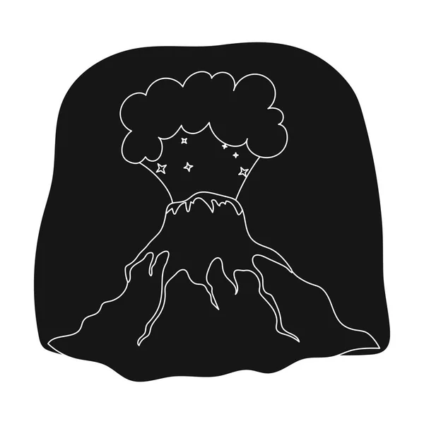 恐竜と火山の噴火ストックベクター ロイヤリティフリー恐竜と火山の噴火イラスト Depositphotos
