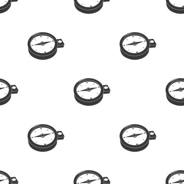 Vektör çizim web ve mobil için pusula simgesini