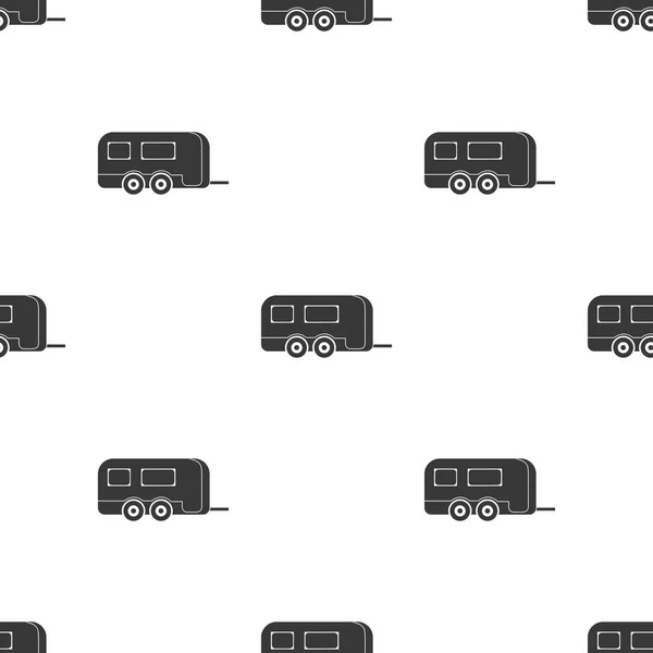 Icono de la caravana de ilustración vectorial para web y móvil — Archivo Imágenes Vectoriales