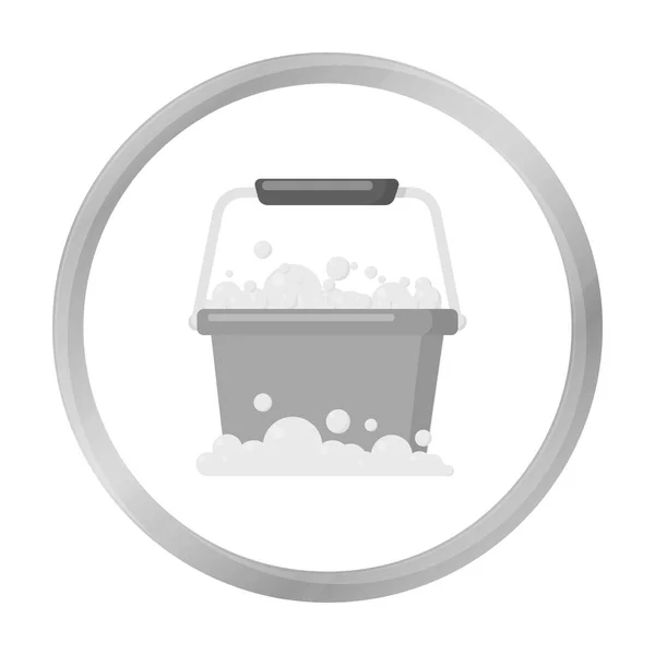 Cubo icono monocromo. Ilustración para diseño web y móvil . — Archivo Imágenes Vectoriales