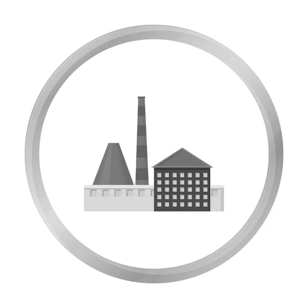 Factory Icon der Vektorillustration für Web und Mobile — Stockvektor