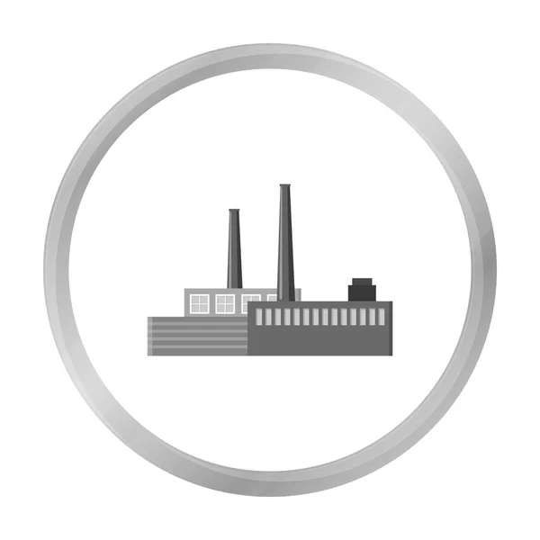 Icône d'usine d'illustration vectorielle pour web et mobile — Image vectorielle