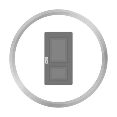 Web ve mobil için vektör çizim kapıyı simgesi