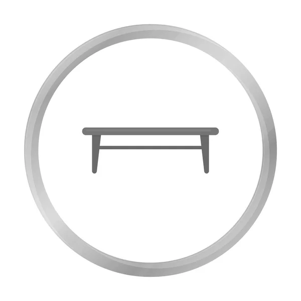 Asztal ikon-vektoros illusztráció a web és mobil — Stock Vector