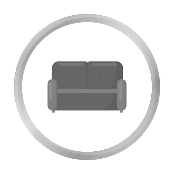 Sofa icon of vector illustration for web and mobile — Stock Vector