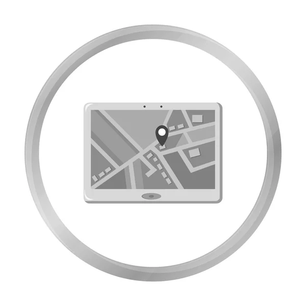 Icono GPS de ilustración vectorial para web y móvil — Vector de stock