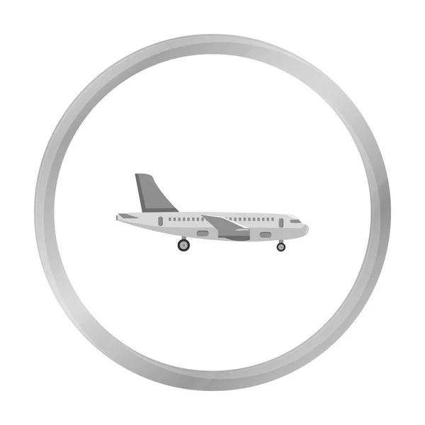 Flugzeug-Symbol der Vektorillustration für Web und Mobile — Stockvektor