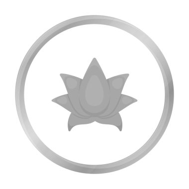 Lotus simge vektör çizim için web ve hareket eden