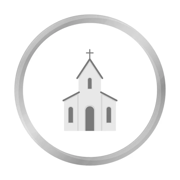 Web とモバイルのベクトル図の教会アイコン — ストックベクタ