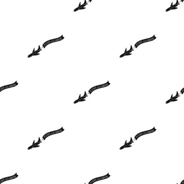 Hava reklam simge siyah stil beyaz arka plan üzerinde izole içinde. Reklam desen hisse senedi vektör çizim.