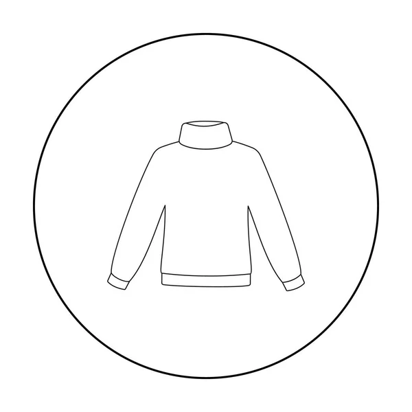 Jersey icono de la ilustración vectorial para web y móvil — Archivo Imágenes Vectoriales