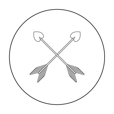 Ok simgesi anahat. Tek gay ikonu üzerinden büyük azınlık, homoseksüel anahat.