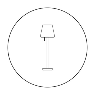 Lamba simge vektör çizim için web ve hareket eden