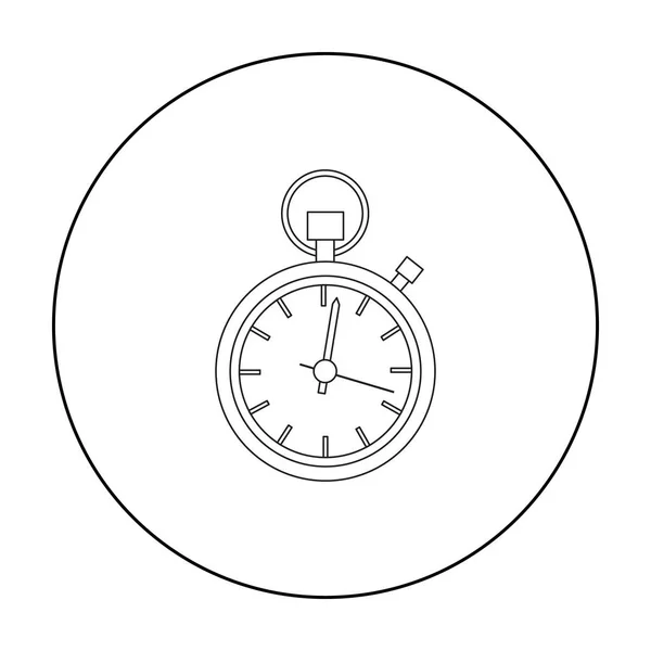 Icône chronomètre de l'illustration vectorielle pour web et mobile — Image vectorielle