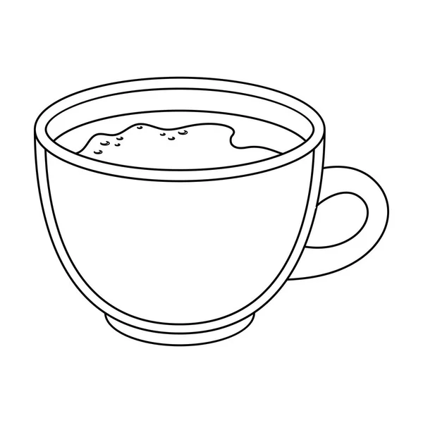 Espresso káva. Různé druhy kávy jednu ikonu v přehledu styl vektor symbol skladem ilustrace web. — Stockový vektor