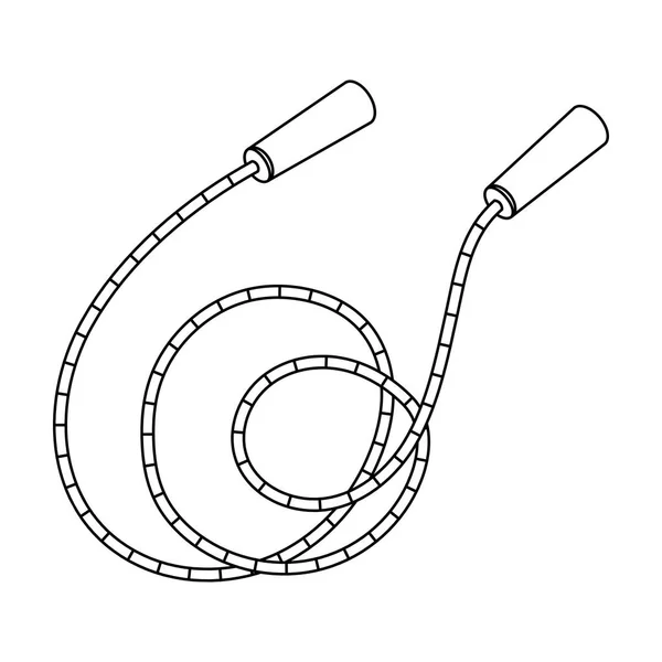 Bouteille de sport avec eau. Équilibre de l'eau dans training.Gym et entraînement icône unique dans le style contour vectoriel symbole illustration de stock . — Image vectorielle