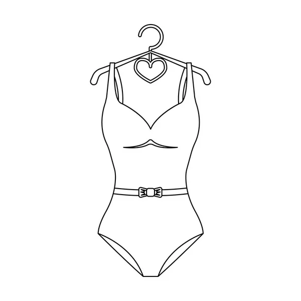 Maillot de bain à carreaux rouge et. Sous-vêtements pour nageur.Swimcuits icône unique en noir de style vectoriel symbole illustration stock . — Image vectorielle