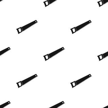 El simge siyah stil beyaz arka plan üzerinde izole içinde gördüm. Yapı ve model stok vektör çizim onarma.