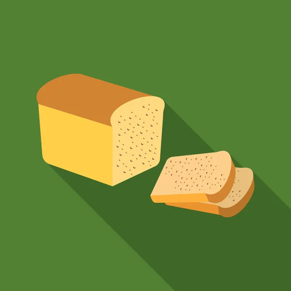 Ψωμί εικονίδιο διανυσματικά εικονογράφηση για το web και κινητά — Διανυσματικό Αρχείο