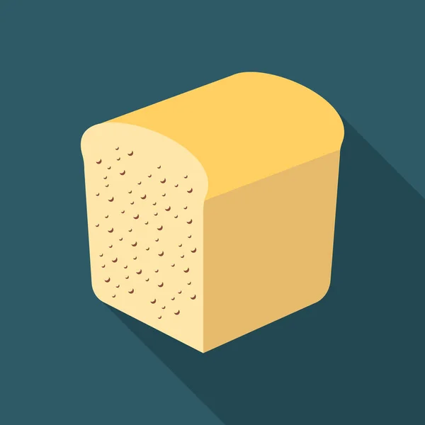 Ψωμί εικονίδιο διανυσματικά εικονογράφηση για το web και κινητά — Διανυσματικό Αρχείο