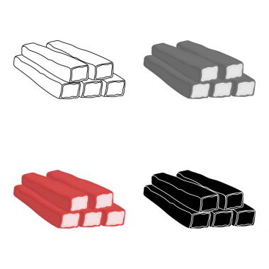 Yengeç simgesi beyaz arka plan üzerinde izole karikatür tarzı yapışır. Etler sembol stok vektör çizim