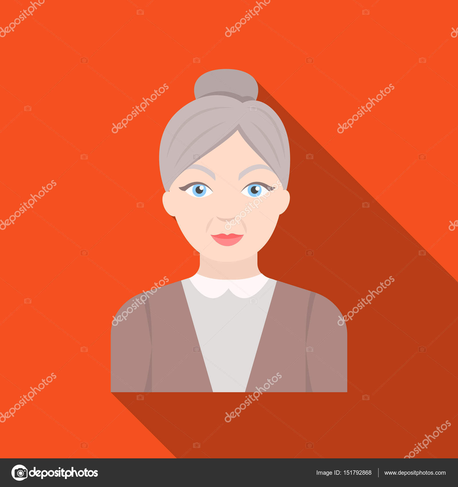 ltere Frau Hohe Alter einzelnes Symbol im flachen Stil Vektor ltere Frau Od Alter einzelnes Symbol in flachen Stil Symbol Lager Vektorgrafik — Vektor von PandaVector