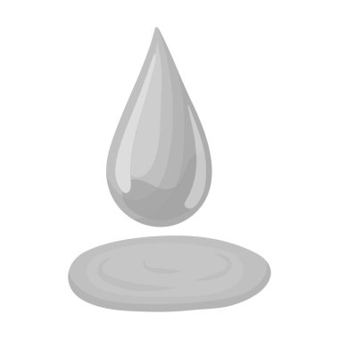 Bir damla zeytinyağı. Zeytin tek tek renkli stil vektör simge stok çizim web simgesi.