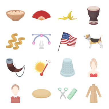 iş, eğlence, ekoloji ve çizgi film style.coat, giyim, Amerika simgeler kümesi koleksiyonundaki diğer web simgesi.