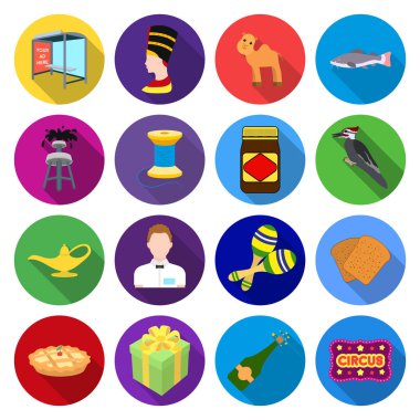 Circus, doğa, iş ve düz style.history, tekstil, atelier simgeler kümesi koleksiyonundaki diğer web simgesi.,