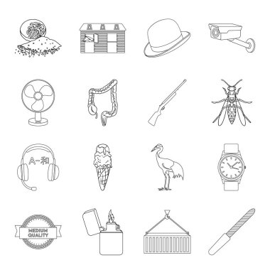 Manikür, yemek, tıp ve anahat style.travel, böcek, ulaşım simgeler kümesi koleksiyonundaki diğer web simgesi.