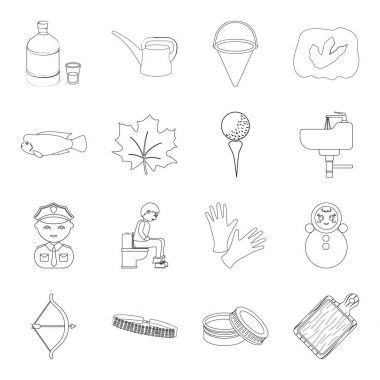 alkol, Meslek, tıp ve anahat style.sport, avcılık, kozmetik simgeler kümesi koleksiyonundaki diğer web simgesi.