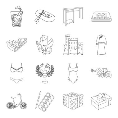 Tıp, ulaşım, eğitim ve anahat style.sport, hizmet, hobi simgeler kümesi koleksiyonundaki diğer web simgesi.