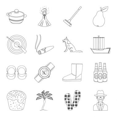 Yemek, Tarih, seyahat ve anahat style.fitness, spor, moda simgeler kümesi koleksiyonundaki diğer web simgesi.