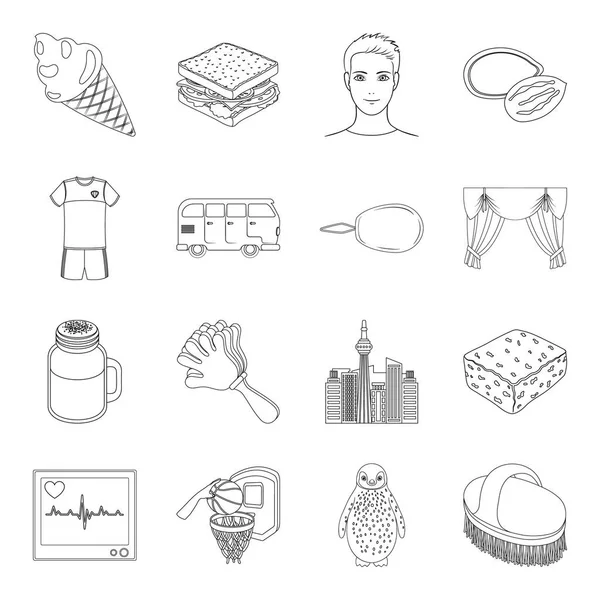 kıl, bakım, tıp ve anahat style.sport, gıda, dikiş simgeler kümesi koleksiyonundaki diğer web simgesi.