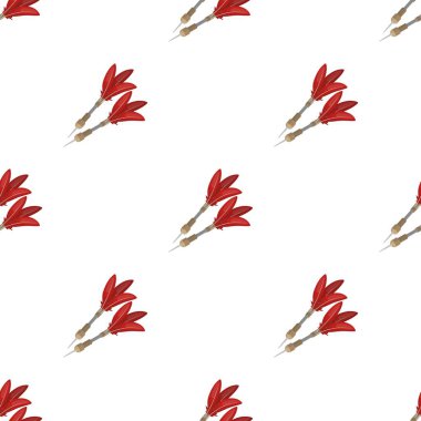 Dart Rüzgar silah için. Afrika safari tek kutsal kişilerin resmi içinde karikatür tarzı vektör simge stok çizim web.