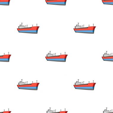 Petrol gemisi. Petrol tek kutsal kişilerin resmi içinde karikatür tarzı vektör simge stok çizim web.