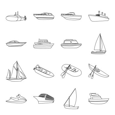 Makinesi, dikiş, makas ve diğer dikiş ekipman. Tıp, tıp toplama simgeler çizgi stil vektör simge stok çizim web içinde set.