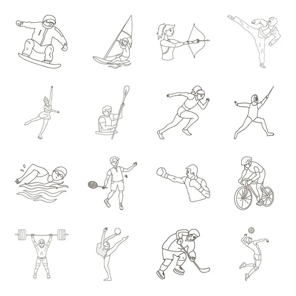 Zeytin, ağaç, dal ve diğer ürünlerinden zeytin. Zeytin toplama simgeler çizgi stil vektör simge stok çizim web içinde ayarla..