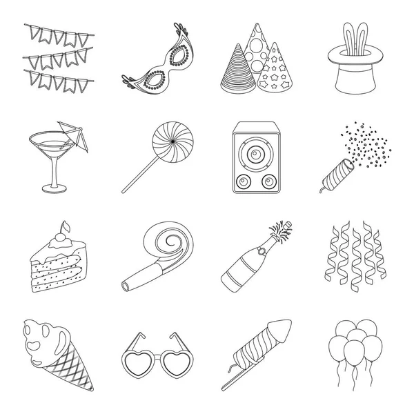 Marker paintball, ekipman, toplar ve oyun için diğer takımlar için. Paintball tek kutsal kişilerin resmi içinde satır stil vektör simge stok çizim web.