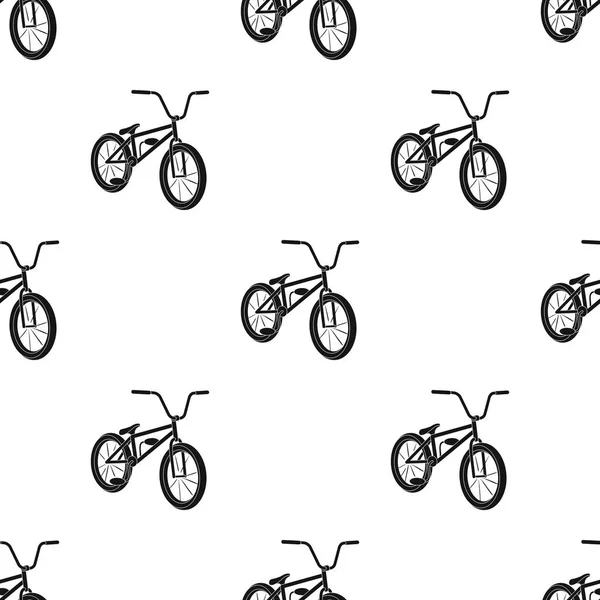 Cycling.Extreme sport enda ikon i svart stil vektor symbol stock illustration web. — Stock vektor