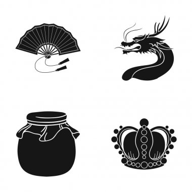 tatlı, eğlence, turizm ve diğer web simge siyah style.boron, mücevher, geçmiş, küme koleksiyon simgeler.