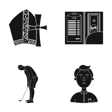 çalışma, banka, vaaz ve diğer web simge siyah style.boy, kelebek, giyim, küme koleksiyon simgeler.