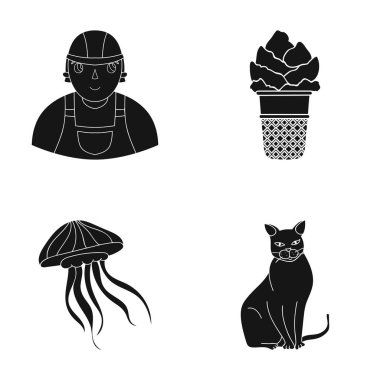 dinlenme, eğlence, meslekler ve siyah style.domestic, hayvanlar, yün simgeler kümesi koleksiyonundaki diğer web simgesi.