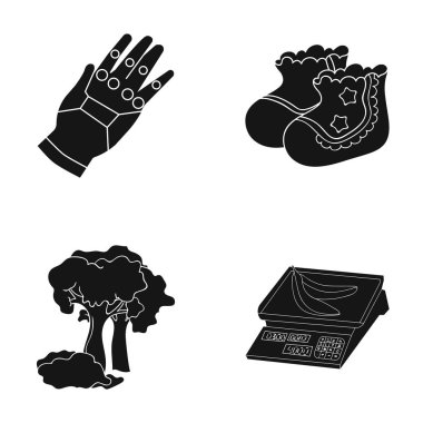 doğa, koruma, ekoloji ve diğer web simge siyah style.shop, ticaret, tekstil, küme koleksiyon simgeler.